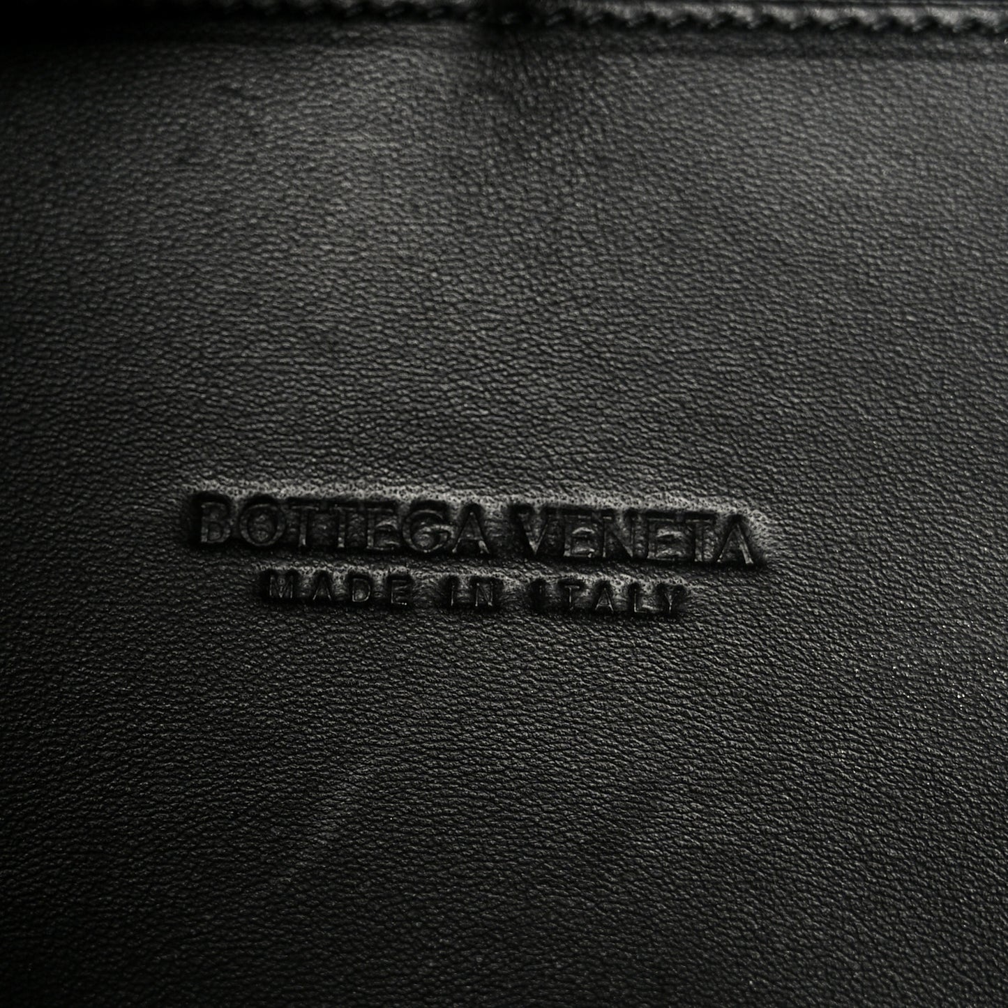 Nappa Intrecciato Small Andiamo Shoulder Bag Black