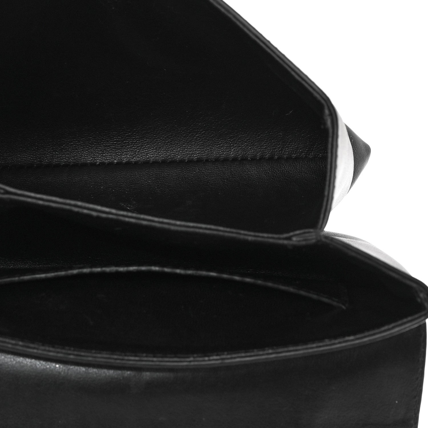 Versace Vitello Virtus Chain Clutch Black 5 of 17