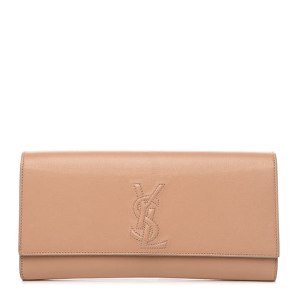 Saint Laurent Chevre Small Belle de Jour Clutch Beige 1 of 8