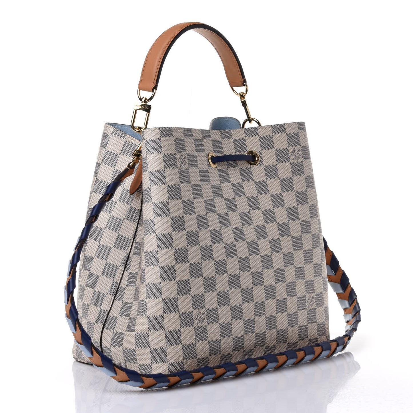 Damier Azur Braided Neonoe Blue