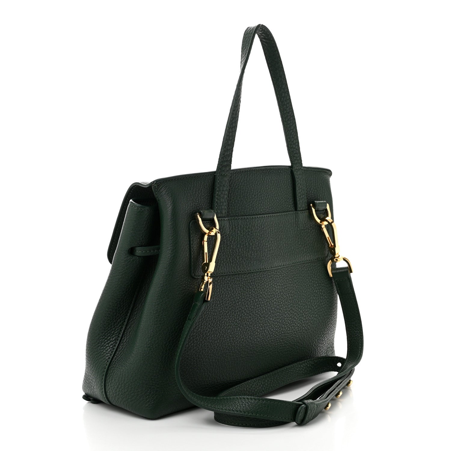 Mansur Gavriel Tumbled Calfskin Mini Lady Bag Moss 3 of 10