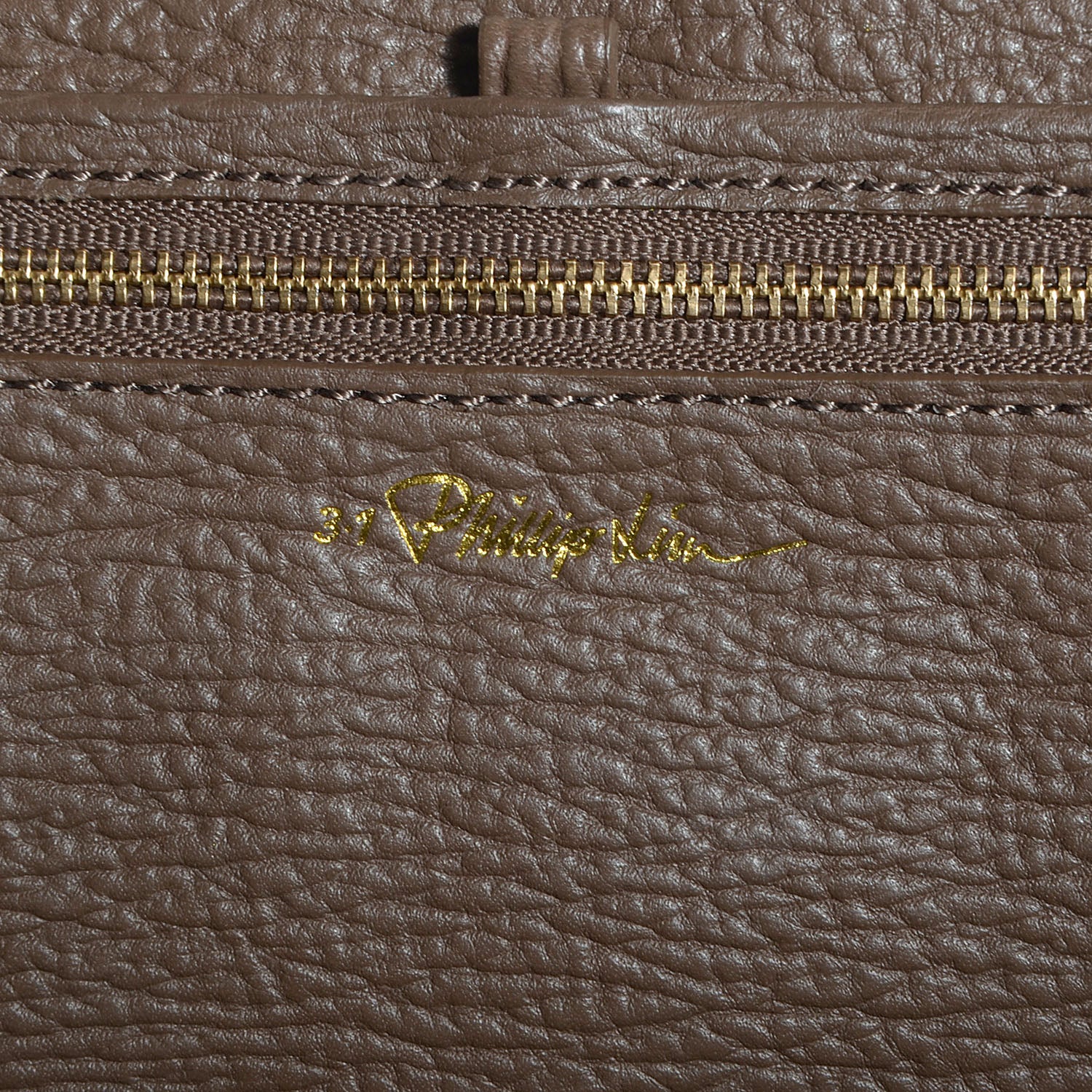 3.1 Phillip Lim 3.1 Leather Large Pashli Satchel Taupe 8 of 10