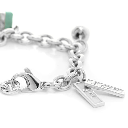 Tiffany Sterling Silver New York Manhattan Charm Bracelet 4 of 8