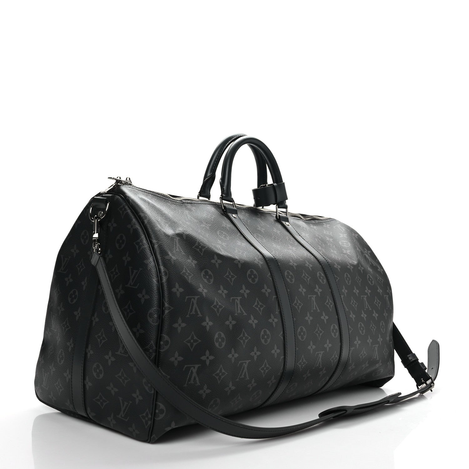 Louis Vuitton Monogram Eclipse Keepall Bandouliere 55 3 of 10