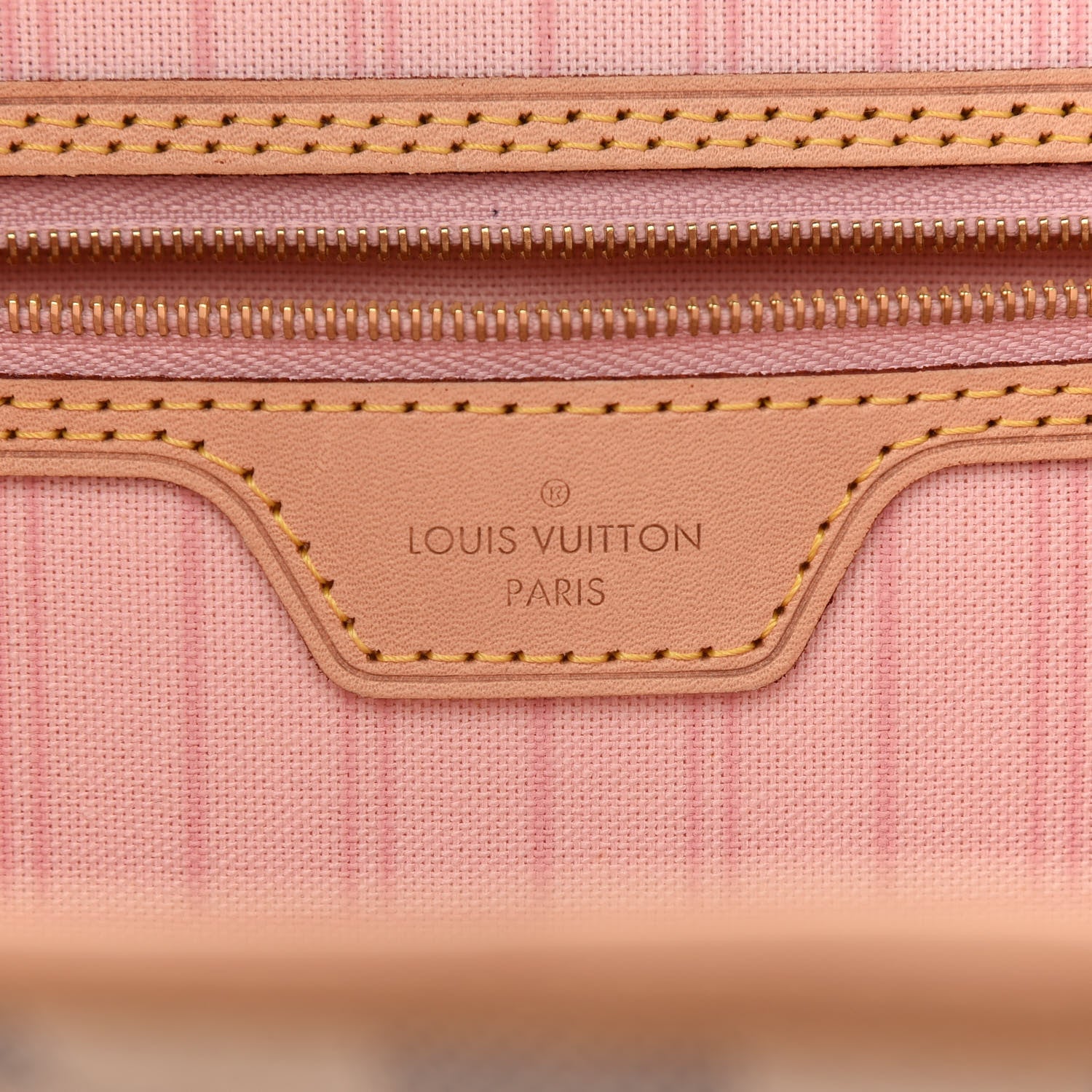 Louis Vuitton Damier Azur Neo Neverfull MM Rose Ballerine 6 of 11