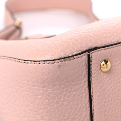 Fendi Cuoio Romano Selleria Small FF Tote Cipria 8 of 11