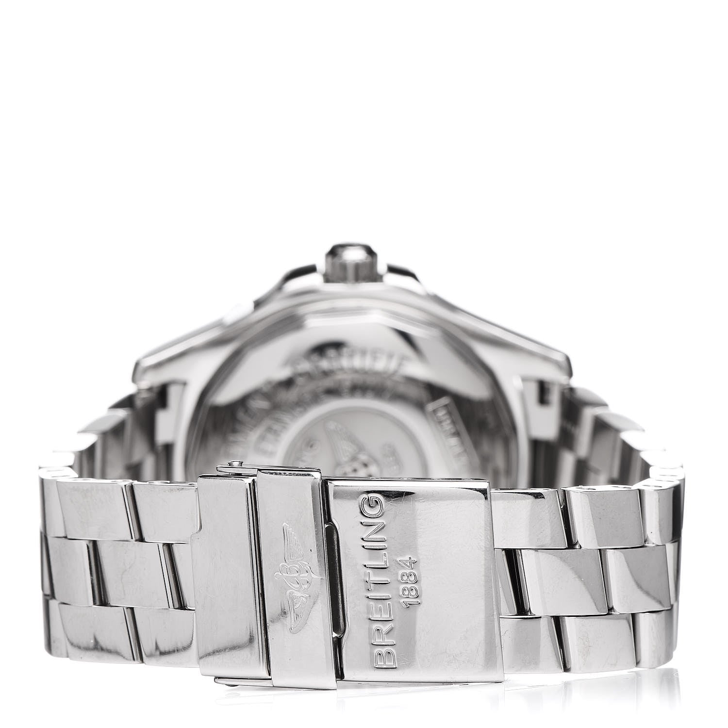 Breitling Stainless Steel 42mm Aeromarine Superocean Automatic Watch Blue A1736006 4 of 8