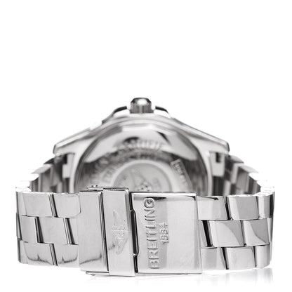 Breitling Stainless Steel 42mm Aeromarine Superocean Automatic Watch Blue A1736006 4 of 8