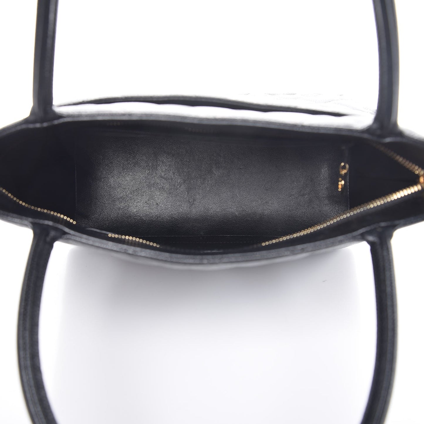 Caviar Quilted Medallion Tote Black