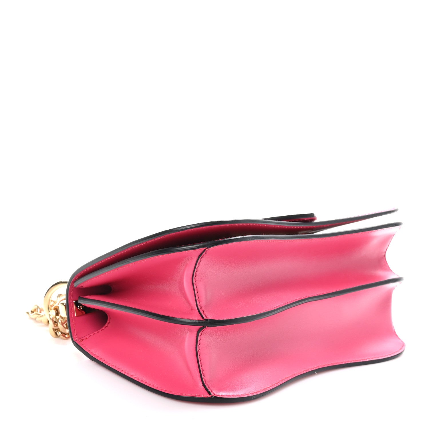Prada City Calfskin Sidonie Small Chain Crossbody Bag Magenta 4 of 10