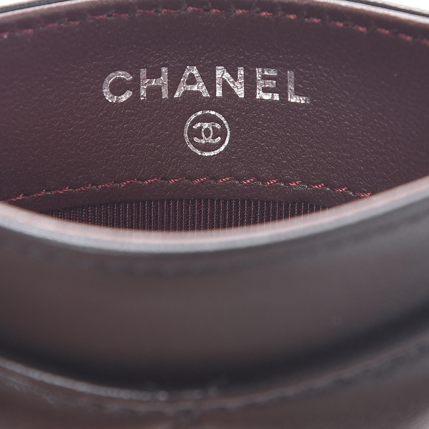 Chanel Lambskin Quilted Card Holder Black 6 of 9