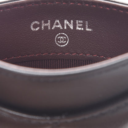 Chanel Lambskin Quilted Card Holder Black 6 of 9
