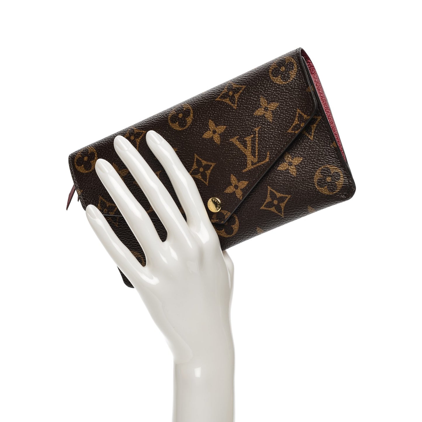 Monogram Jeanne Wallet Fuchsia