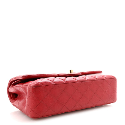 Chanel Caviar Quilted Medium Double Flap Red 4 of 10