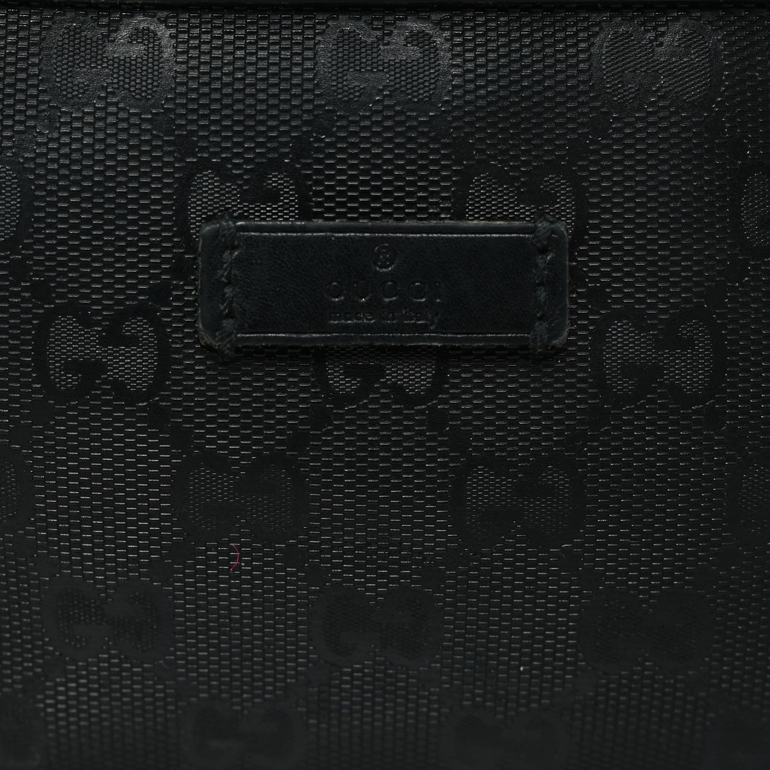 Gucci Imprime Monogram Belt Bag Black 8 of 10