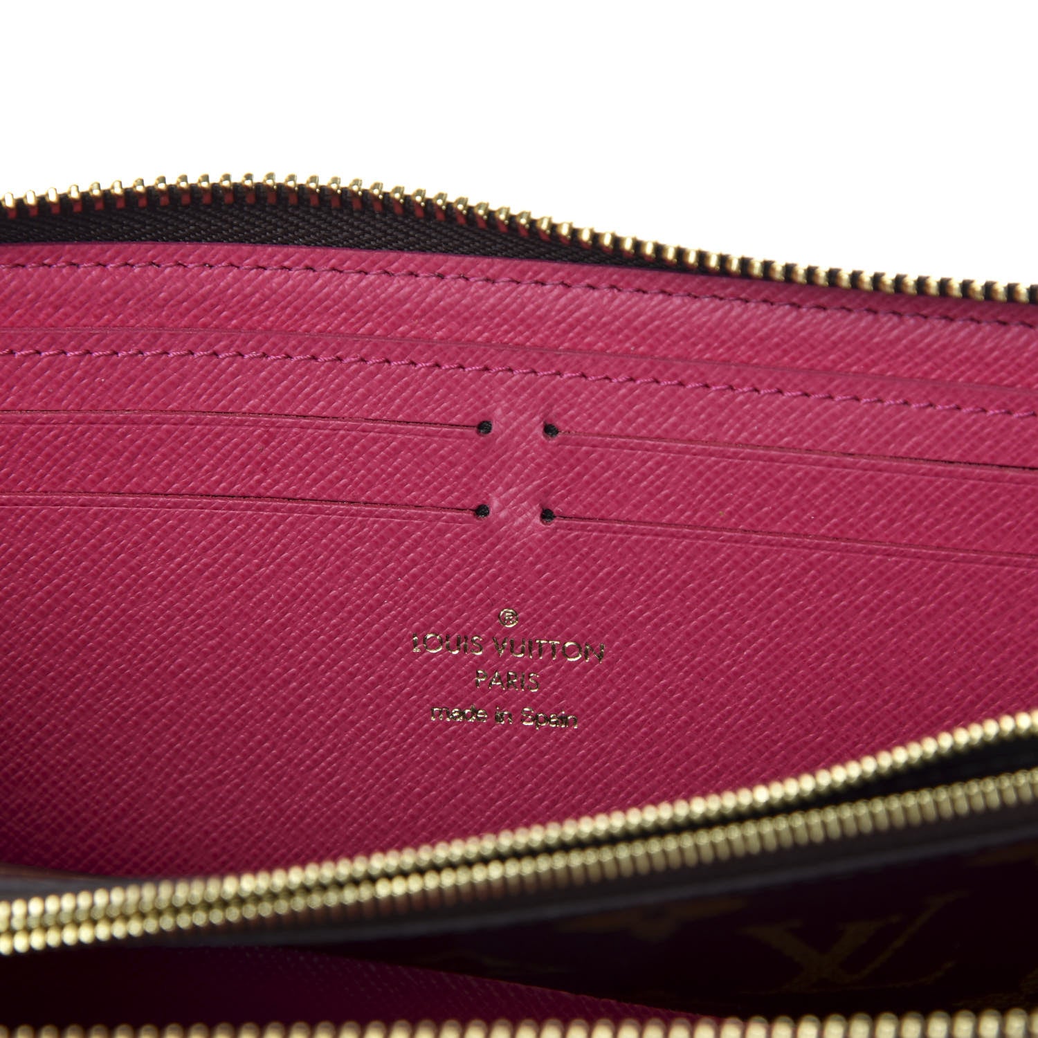 Louis Vuitton Monogram Blooming Flowers Clemence Wallet 6 of 8