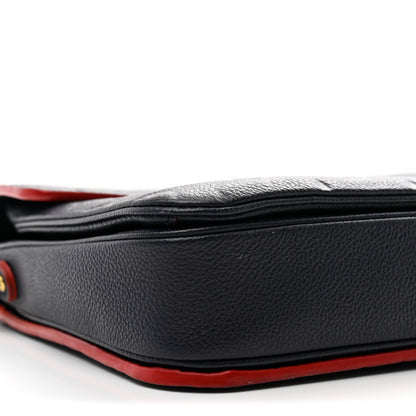 Louis Vuitton Empreinte Pochette Metis Marine Rouge 8 of 9