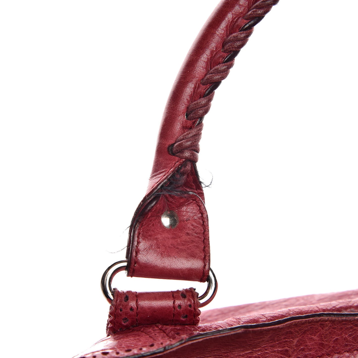 Agneau Giant Brogues Hardware City Pourpre