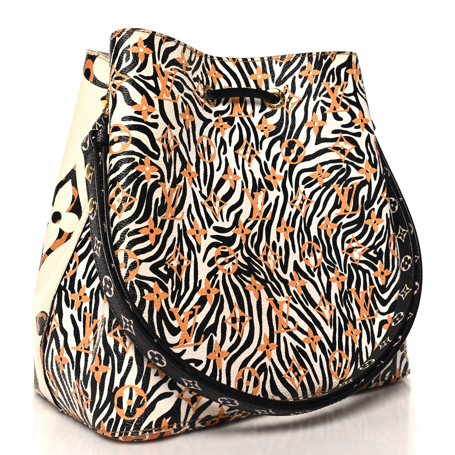 Louis Vuitton Monogram Giant Jungle NéoNoé Ivory 3 of 10