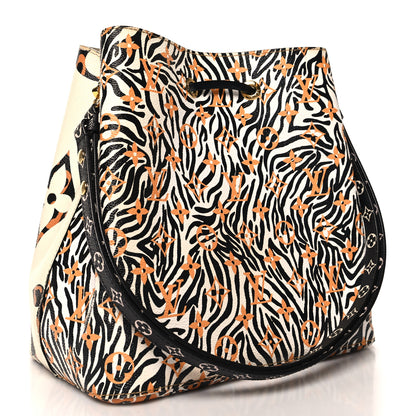 Louis Vuitton Monogram Giant Jungle NéoNoé Ivory 3 of 10