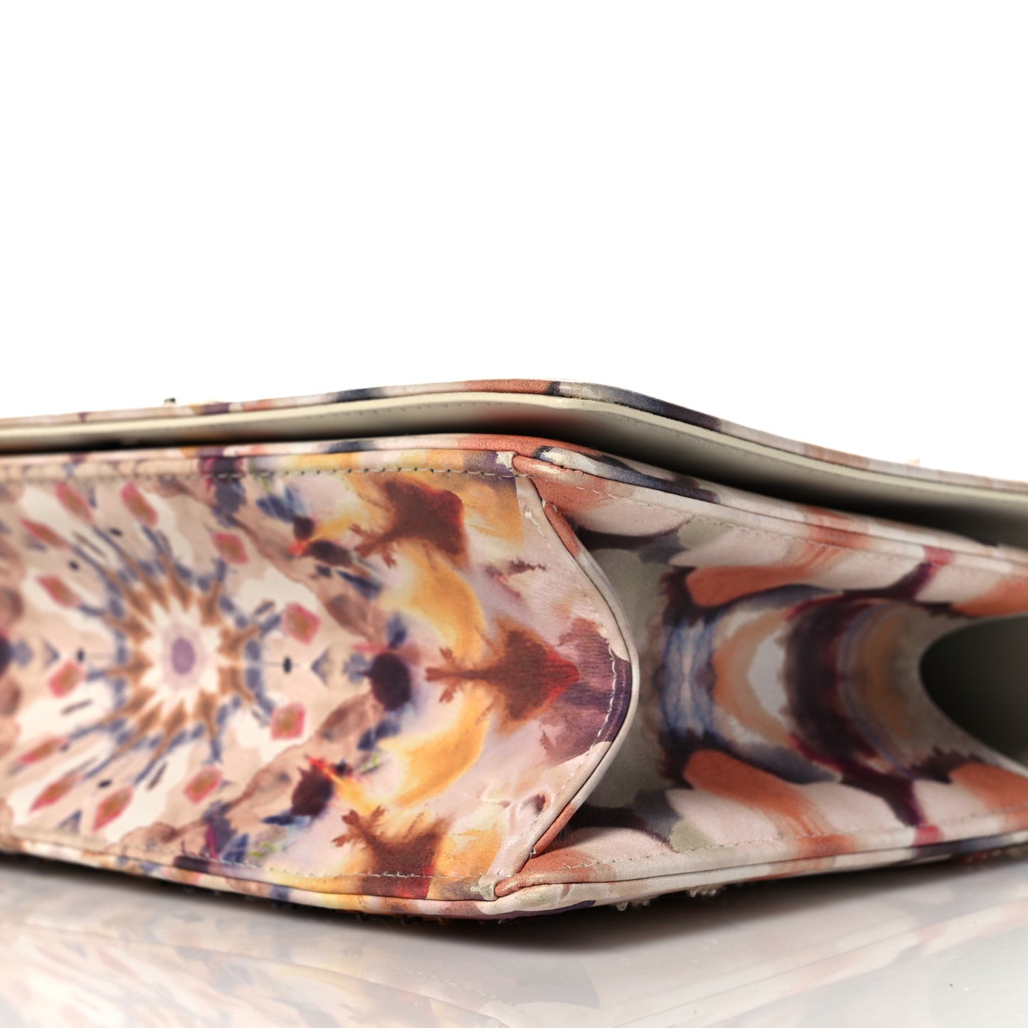 Calfskin Printed Medium KaleiDiorscopic Diorama Flap Bag Multicolor