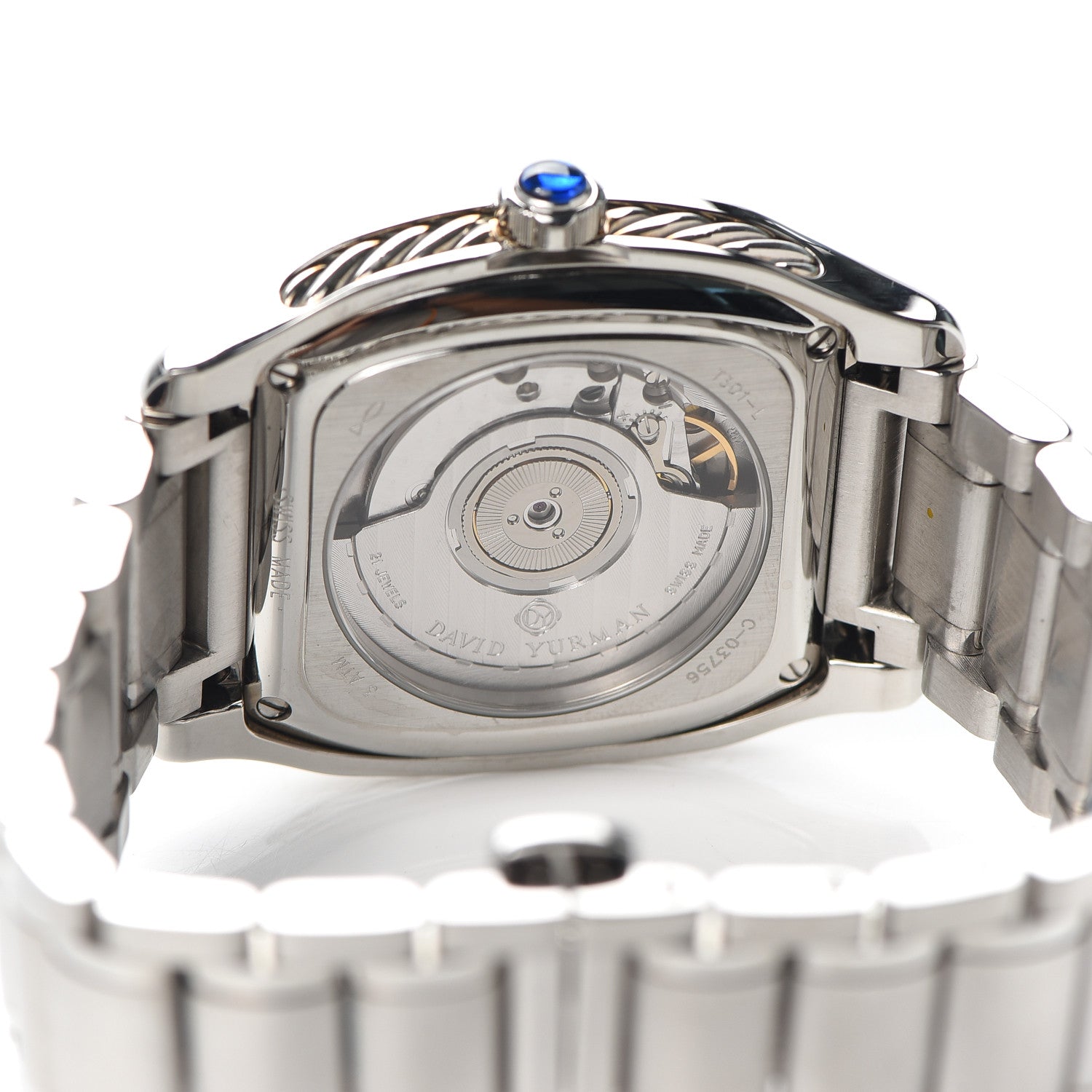 David Yurman Stainless Steel 35mm Belmont Automatic Watch 4 of 6