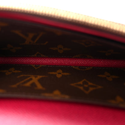 Louis Vuitton Monogram Emilie Wallet Fuchsia 5 of 9