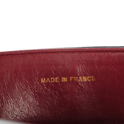 Chanel Lambskin Quilted Medium Double Flap Navy 9 of 9