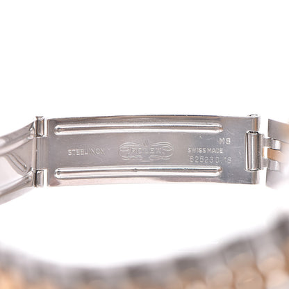 Rolex Stainless Steel 18K Yellow Gold 26mm Oyster Perpetual Datejust Watch Silver 69173 7 of 8