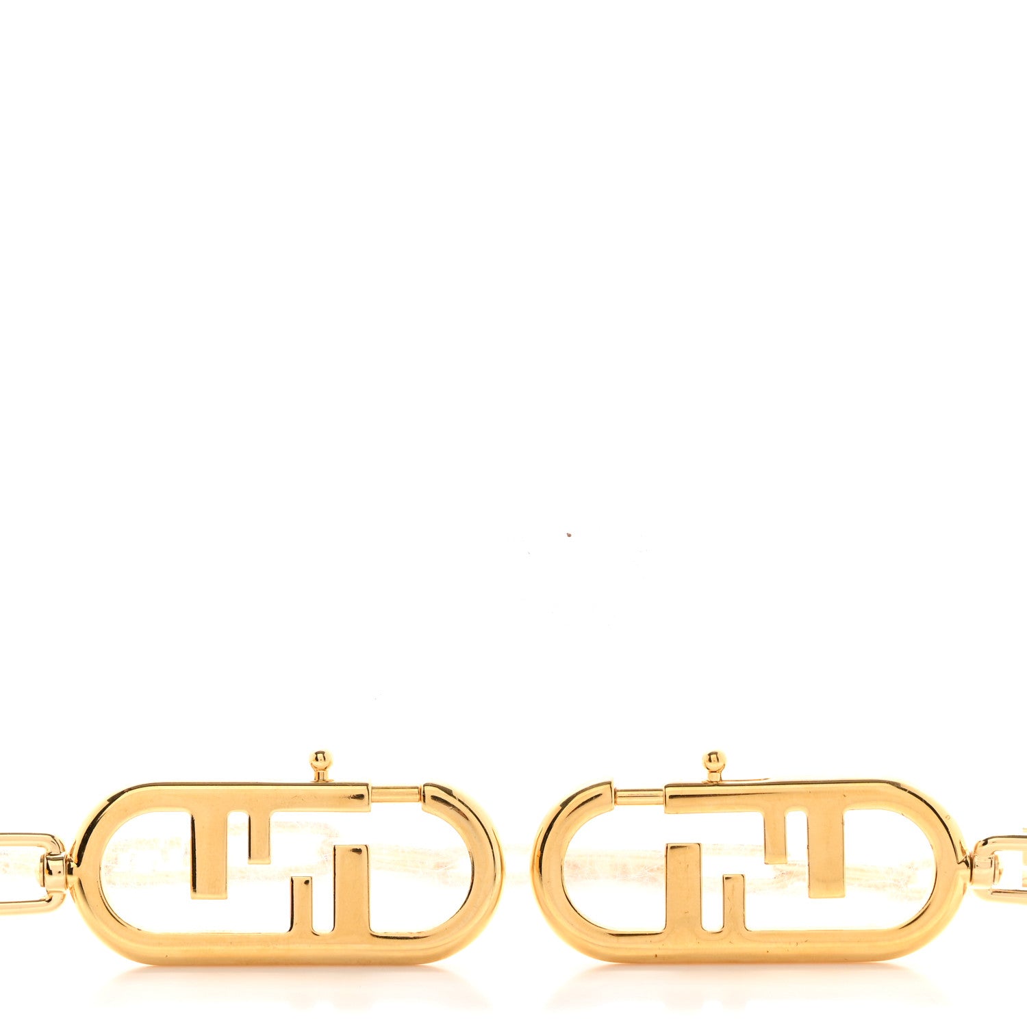 Fendi Metal O'Lock Strap You Gold 3 of 5