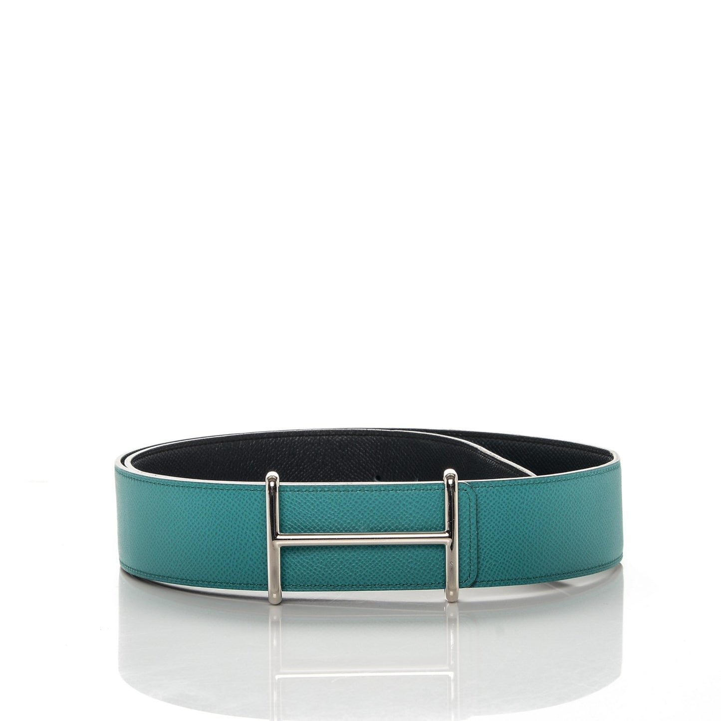 Epsom 40mm Idem Belt 90 Bleu Indigo Malachite