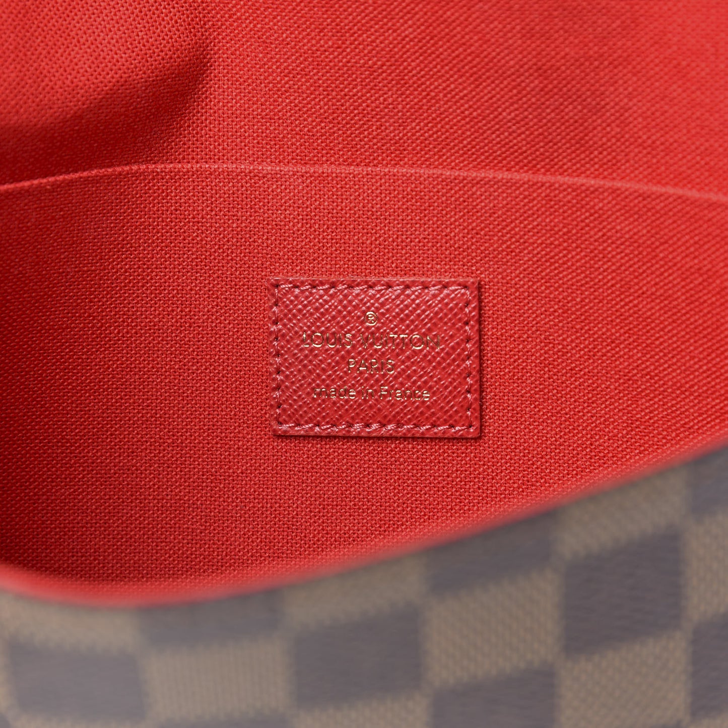 Damier Ebene Pochette Felicie Chain Wallet