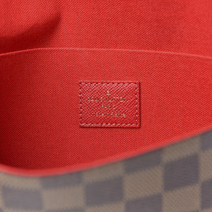 Louis Vuitton Damier Ebene Pochette Felicie Chain Wallet 6 of 8