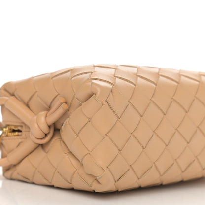 Bottega Veneta Nappa Intrecciato Mini Loop Camera Bag Almond 8 of 14