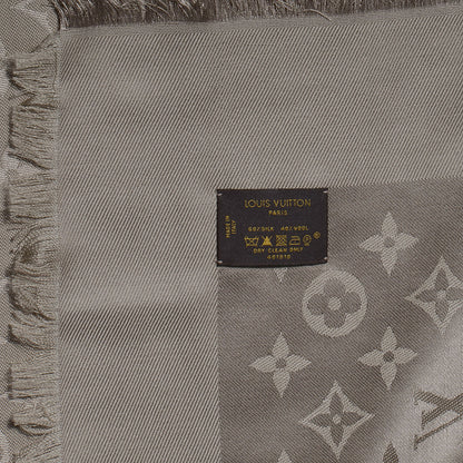 Louis Vuitton Silk Wool Monogram Shawl Verone 5 of 5