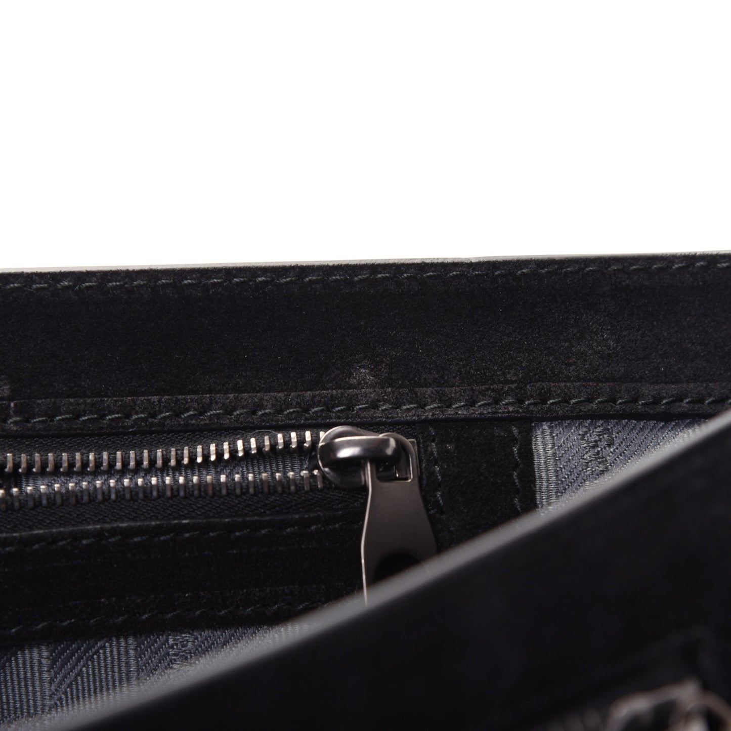 Suede Medium PS1 Satchel Black