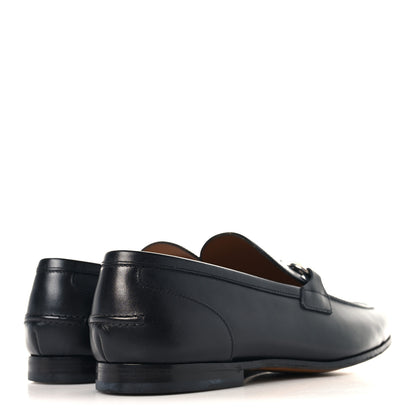 Gucci Betis Glamour Calfskin Mens Jordaan Loafers 8.5 Black 5 of 10