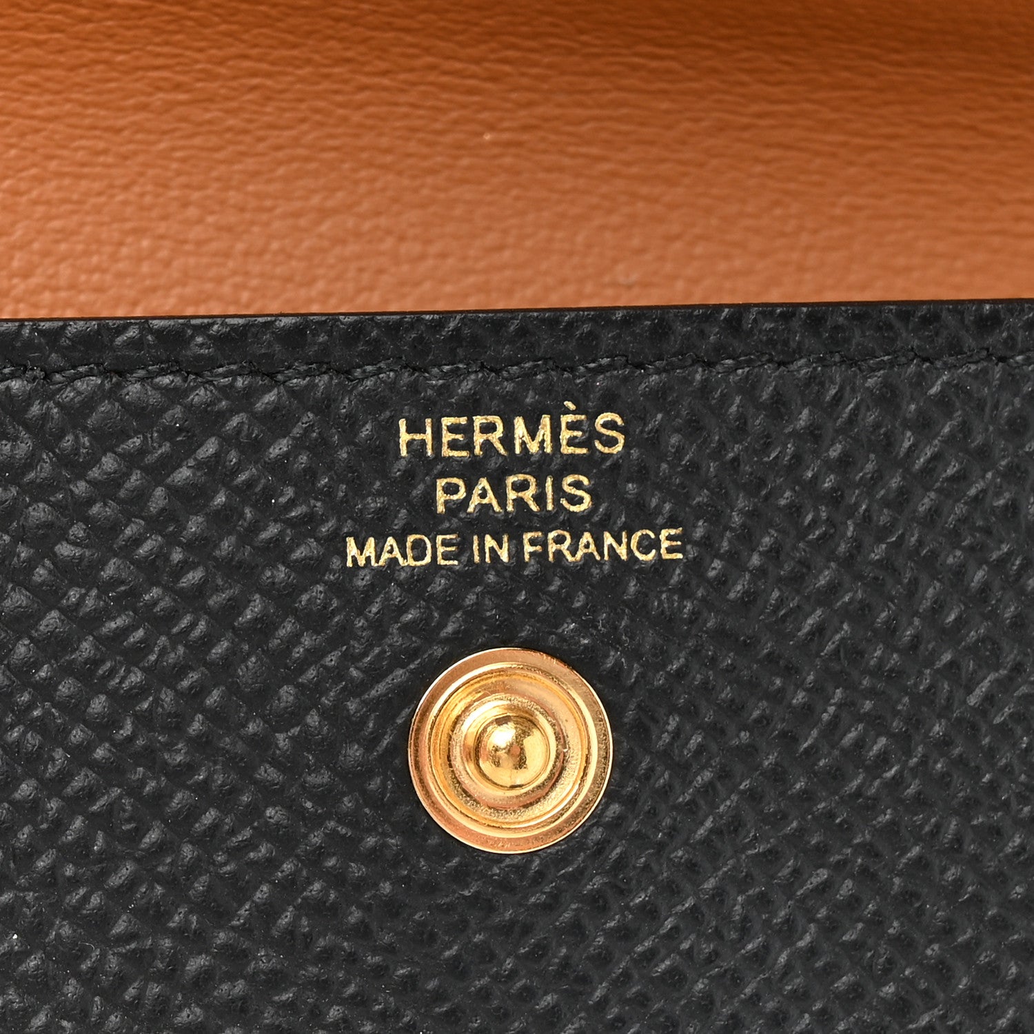 Hermes Epsom Kelly Pocket Belt Black 4 of 5