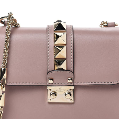 Valentino Garavani Vitello Small Glam Lock Rockstud Flap Poudre 12 of 12