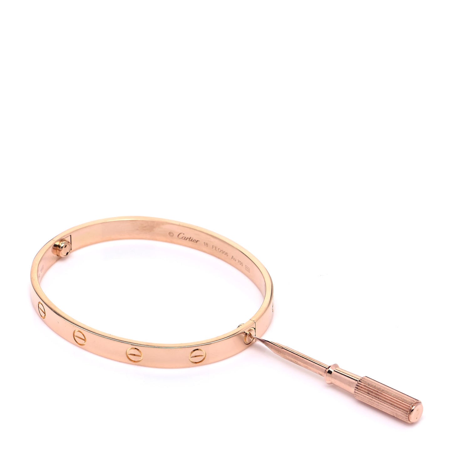 18K Pink Gold LOVE Bracelet 18