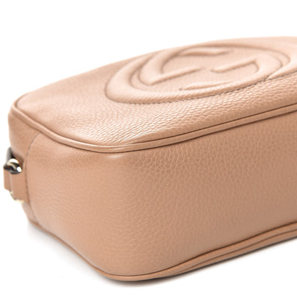 Gucci Pebbled Calfskin Small Soho Disco Bag Camelia 8 of 14