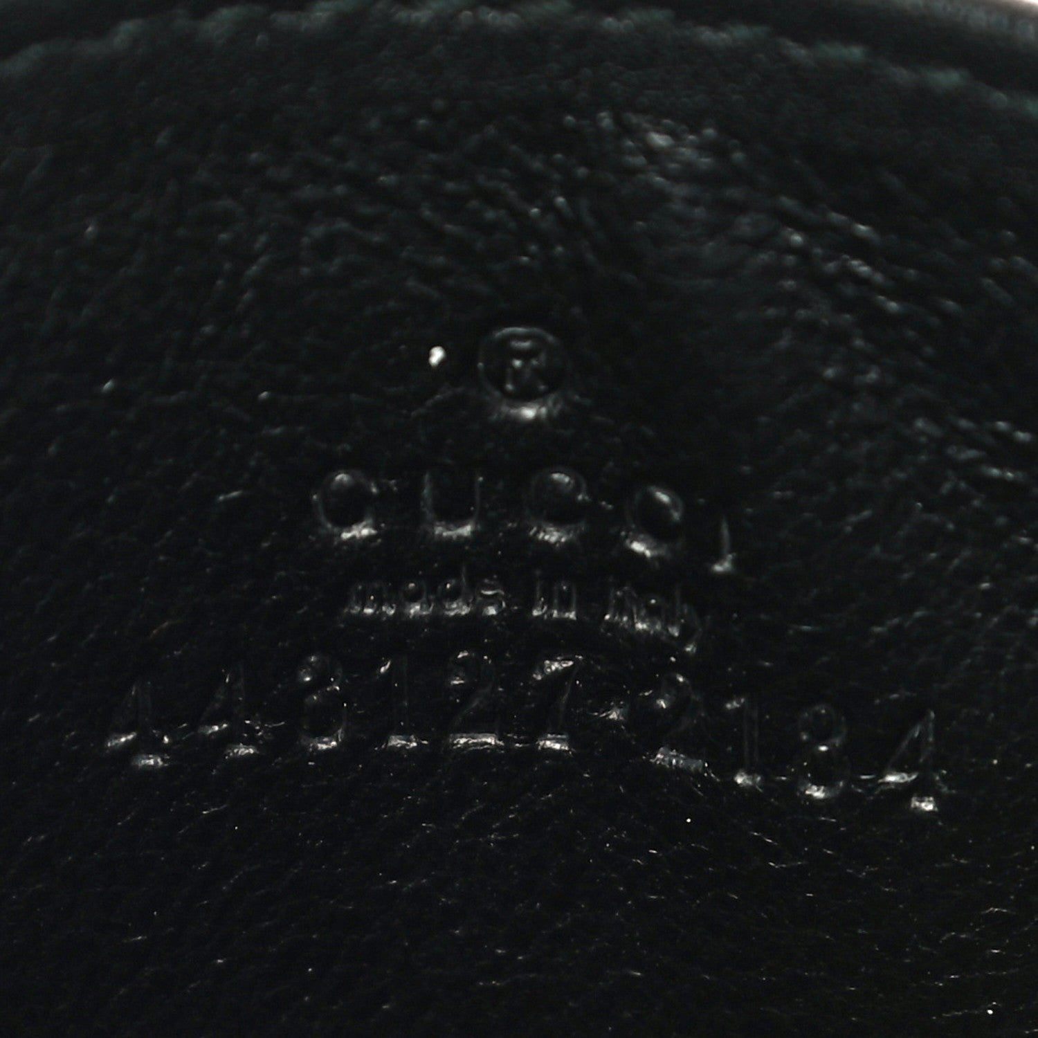 Gucci Calfskin Matelasse GG Marmont Card Holder Black 6 of 10