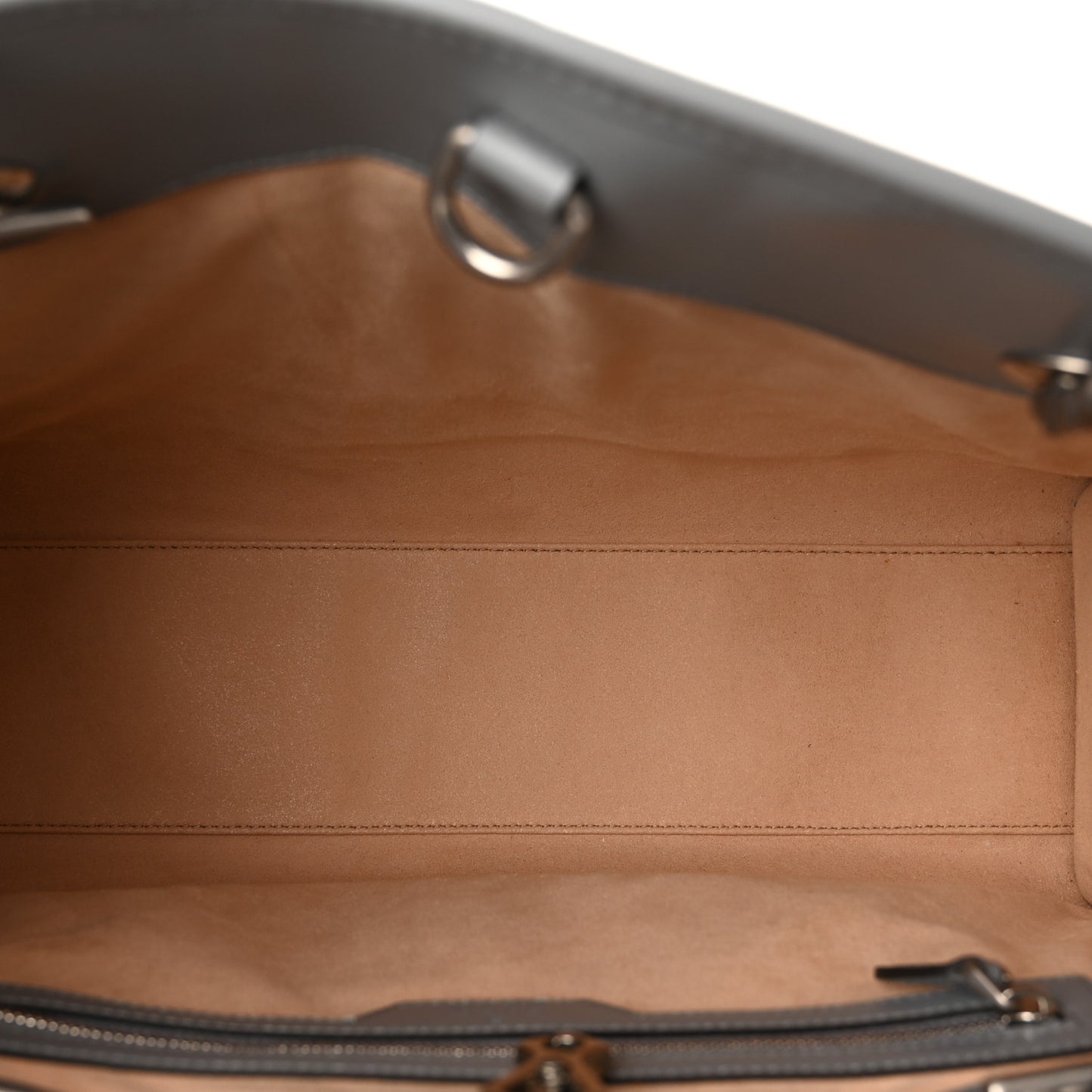 Calfskin Matelasse Aria Medium GG Marmont Shoulder Tote Deep Grey