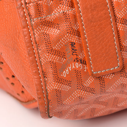 Goyard Goyardine Sac Hardy Pet Carrier PM Orange 19 of 36
