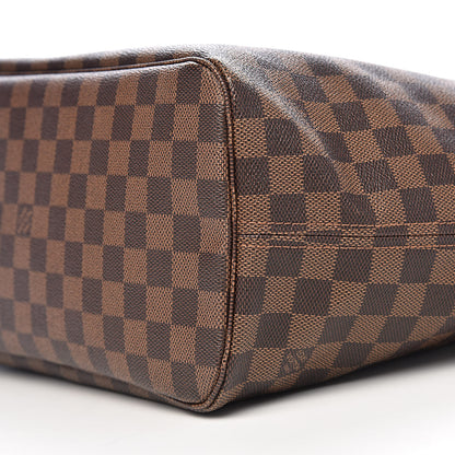 Louis Vuitton Damier Ebene Neo Neverfull MM Rose Ballerine 11 of 12