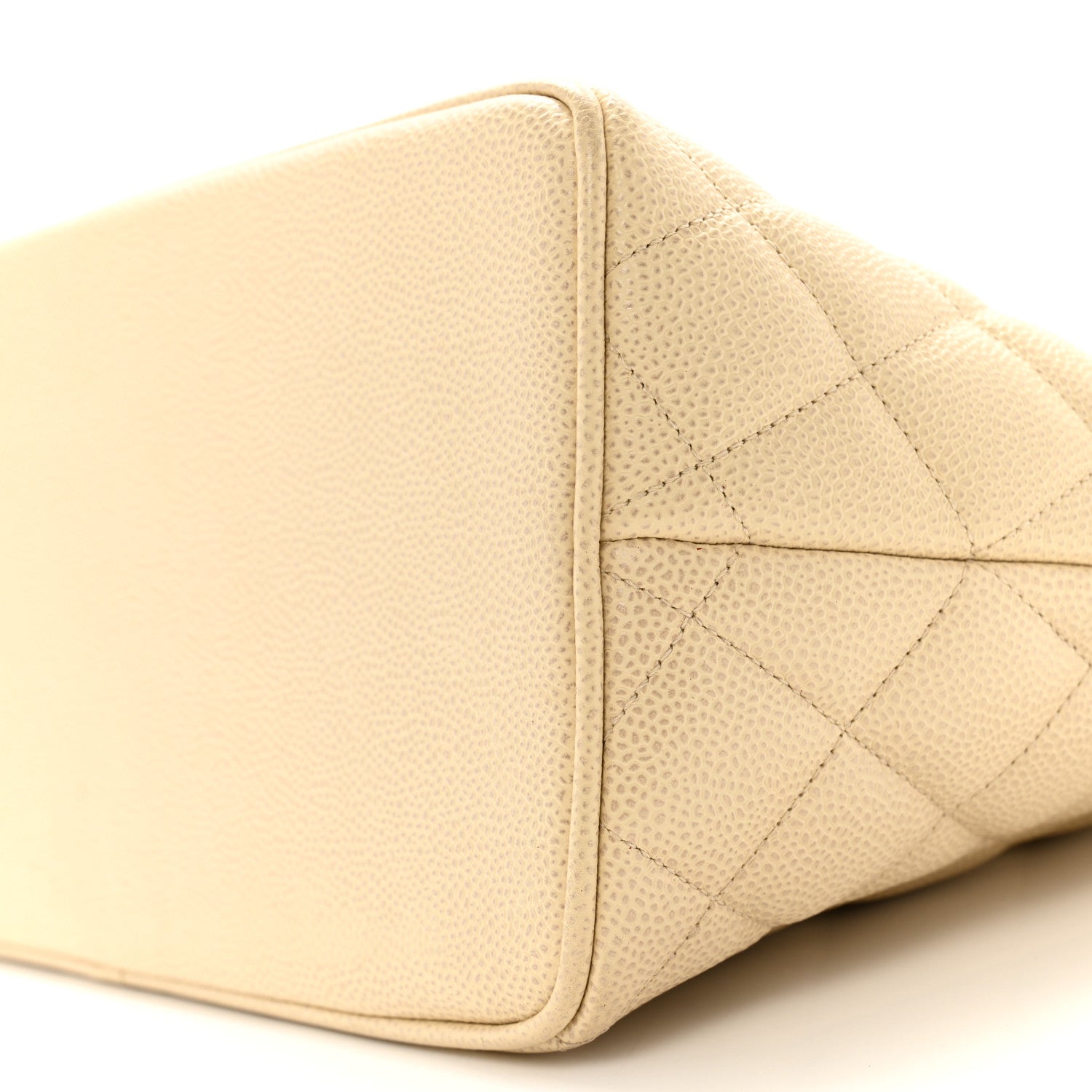 Chanel Caviar Quilted Medallion Tote Light Beige 10 of 15