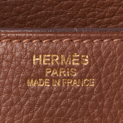 Hermes Taurillon Clemence Birkin 35 Marron D'Inde 22 of 33