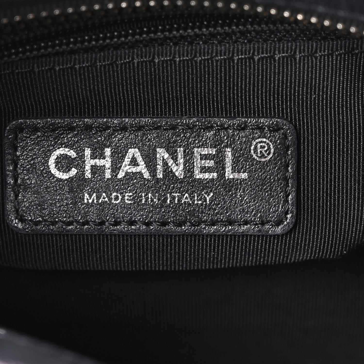 Chanel Iridescent Aged Calfskin Quilted Small Gabrielle Hobo Black 6 of 10