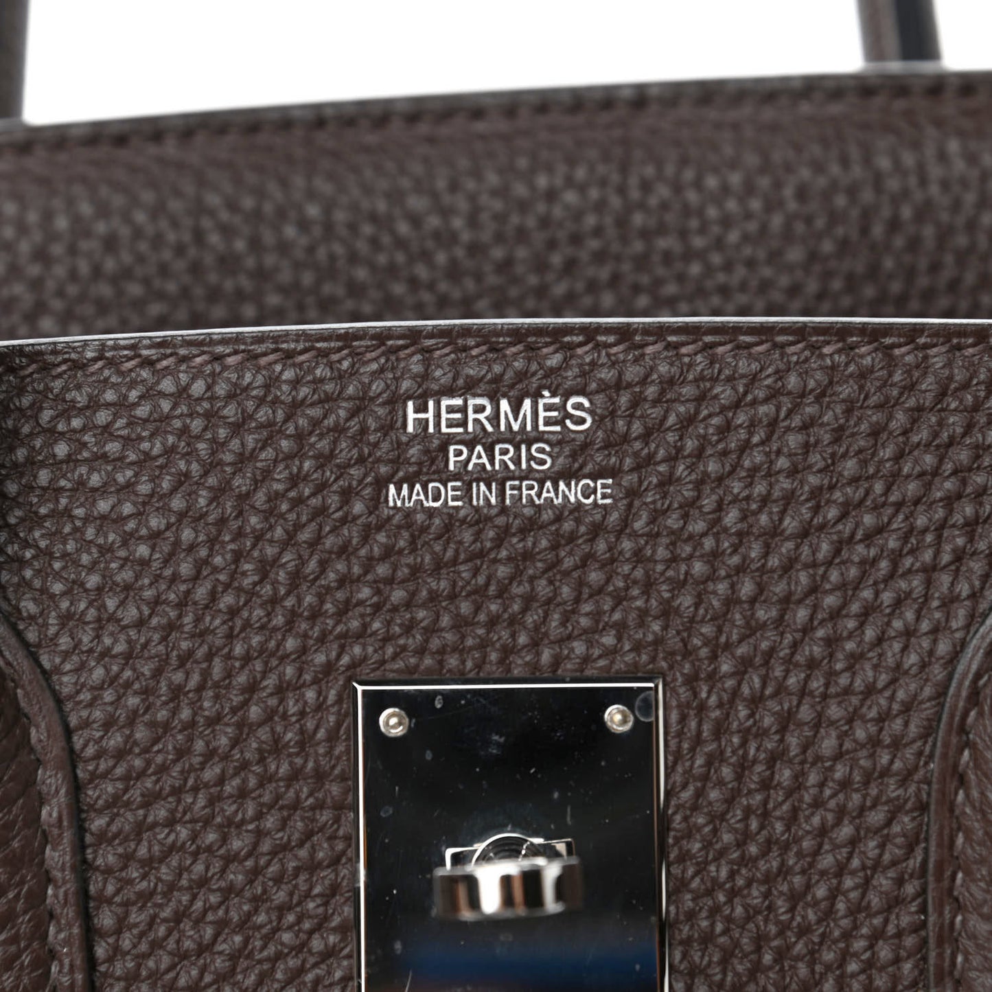 Togo Birkin 35 Chocolate