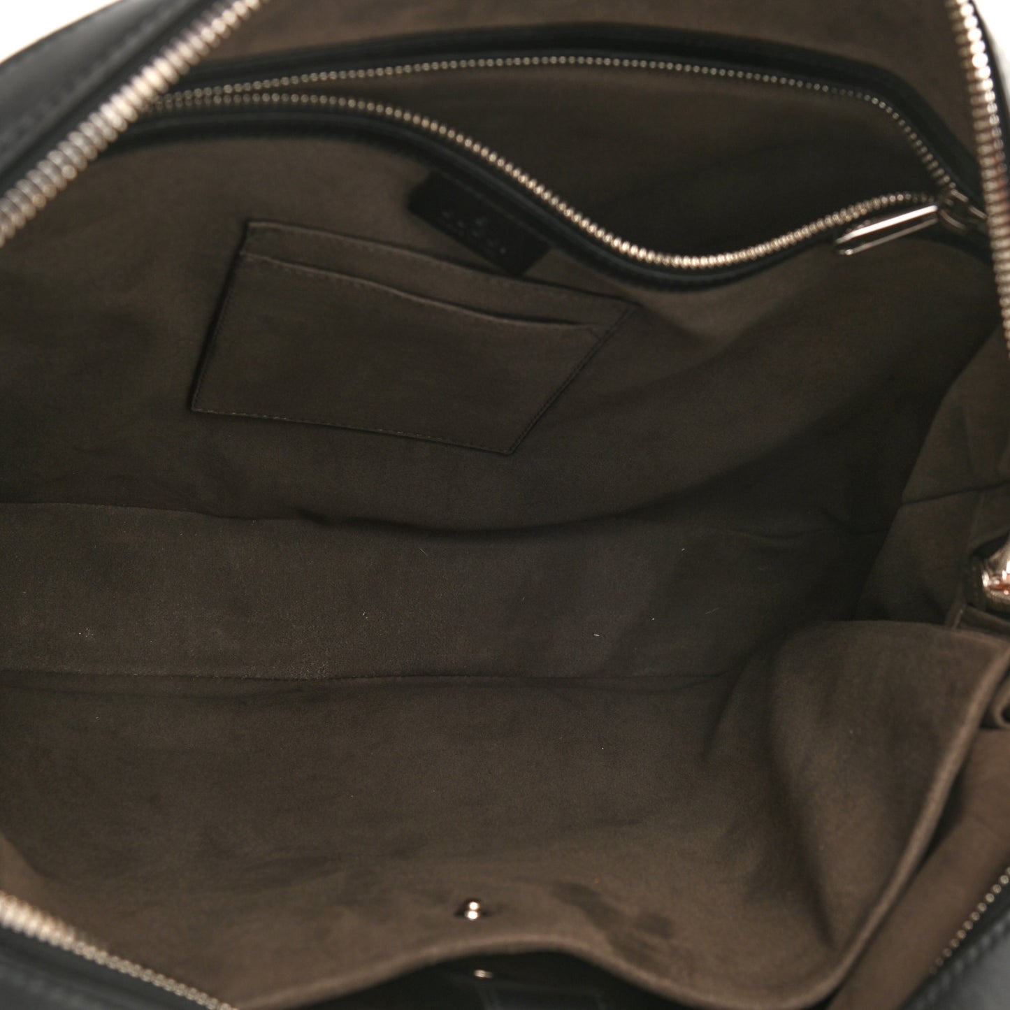 Guccissima Signature Briefcase Black
